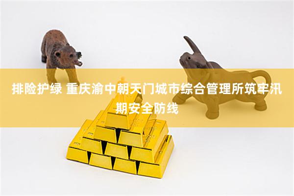排险护绿 重庆渝中朝天门城市综合管理所筑牢汛期安全防线