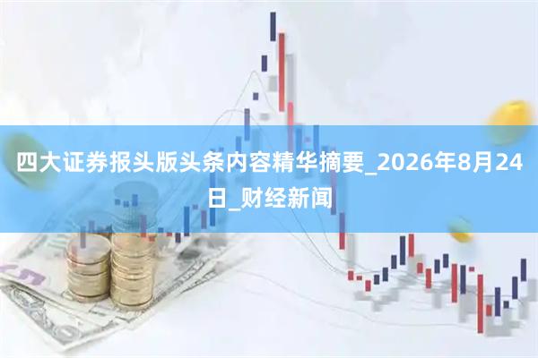 四大证券报头版头条内容精华摘要_2026年8月24日_财经新闻